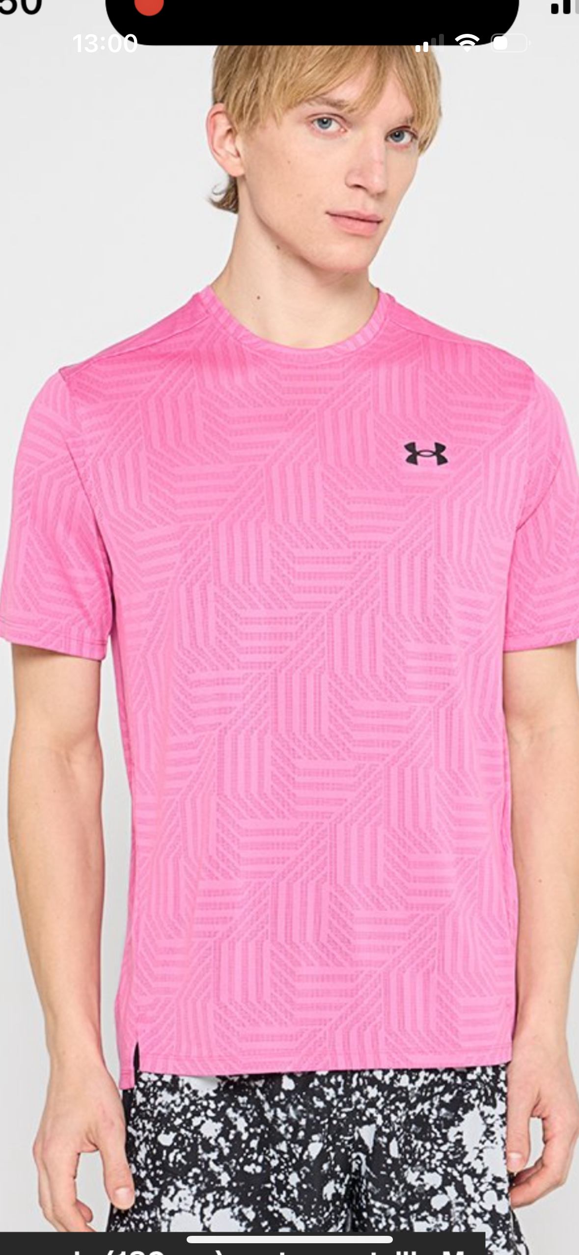 T shirt Under Armour Geotessia Taille L